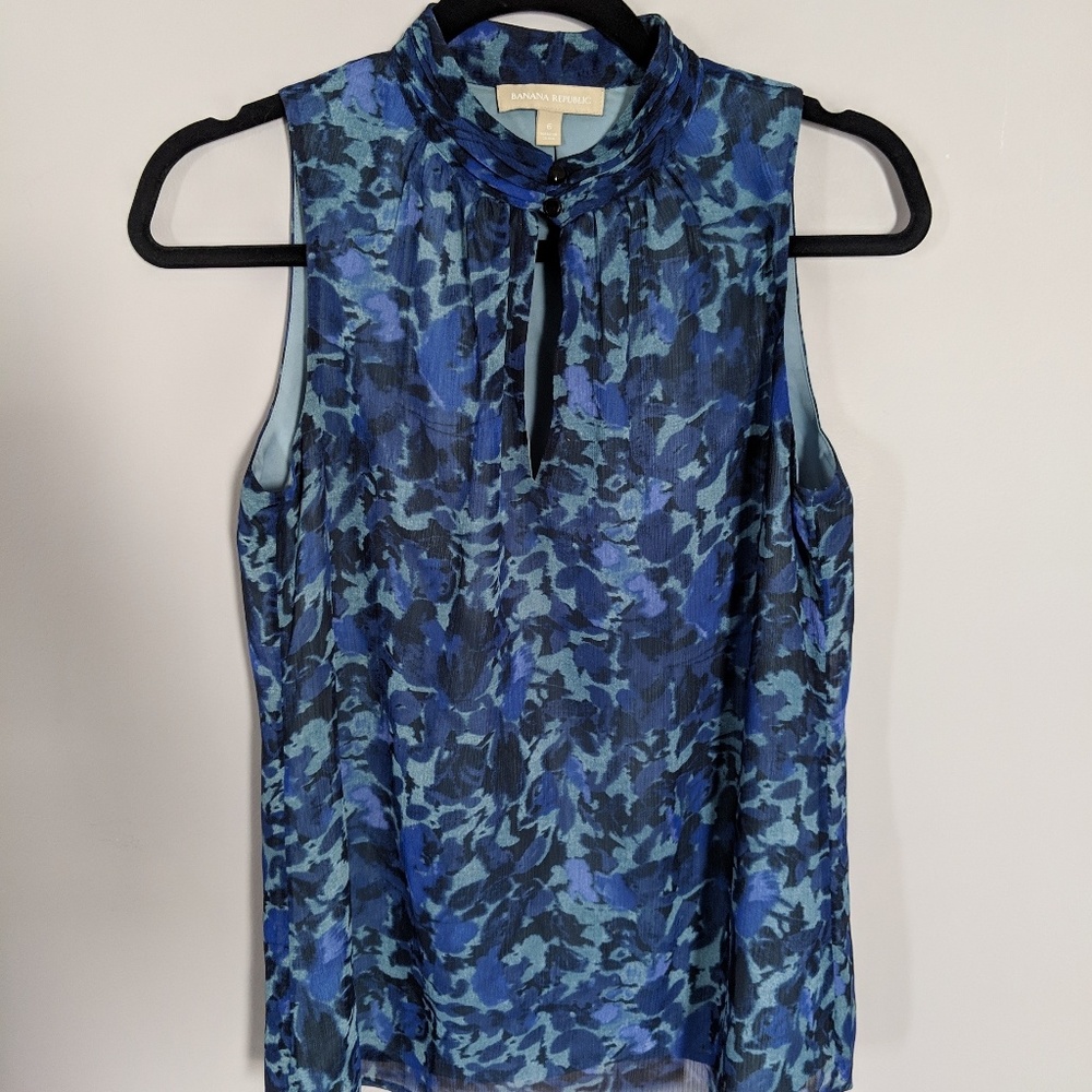 Banana Republic Sleeveless High Neck Sz 6
